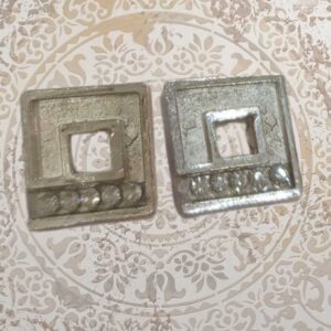 Pendiente cuadrado platinum